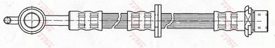 Tubo freno-front axle-toyota: echo saloon (_P1_), ist (NCP6_), platz (NCP1_, SCP1_), porte I (_NNP1_), probox / succeed (_P5_), raum mpv (NCZ2_), Yaris liftback (_P1_), Yaris verso (_P2_), Yaris verso van (_P2_), bb I (NCP3_)