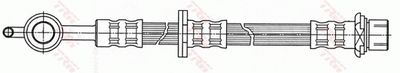 Tubo freno-front axle-toyota: echo saloon (_P1_), ist (NCP6_), platz (NCP1_, SCP1_), porte I (_NNP1_), probox / succeed (_P5_), raum mpv (NCZ2_), Yaris liftback (_P1_), Yaris verso (_P2_), Yaris verso van (_P2_), bb I (NCP3_)
