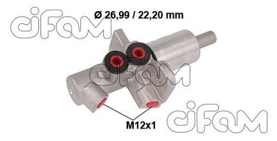 CIFAM 202-877 / Cilindro maestro del freno