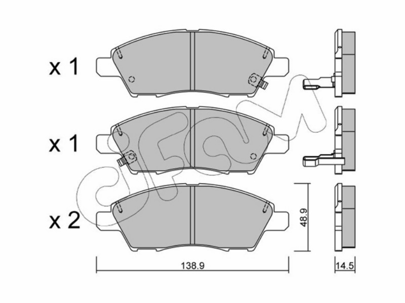 Cifam brake pads