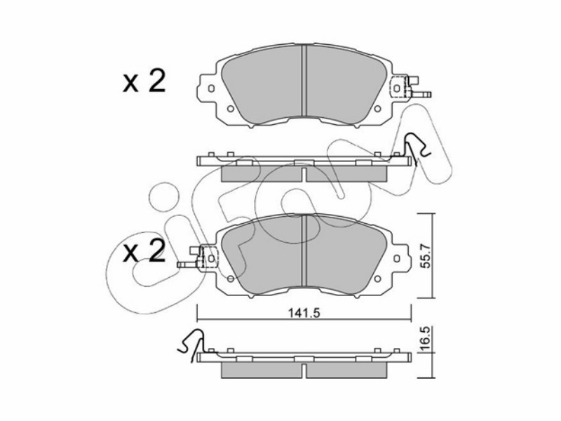 Cifam brake pads
