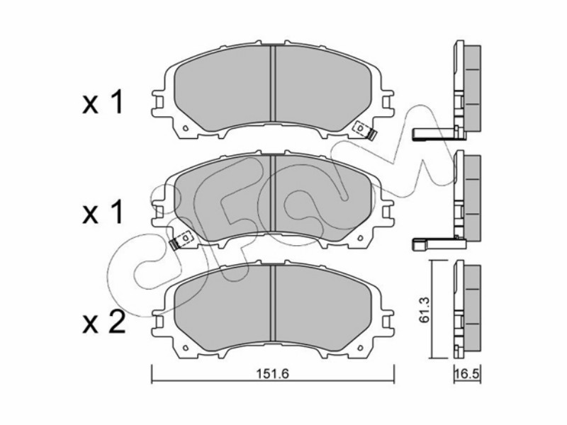 Cifam brake pads