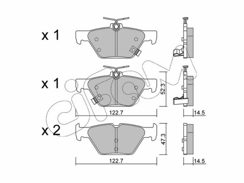 Cifam brake pads
