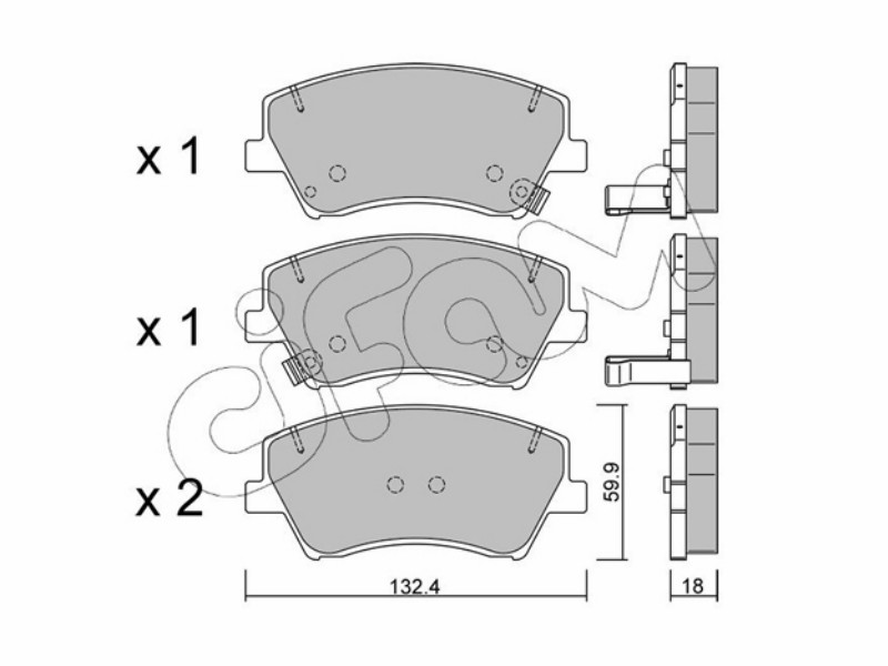 Cifam brake pads