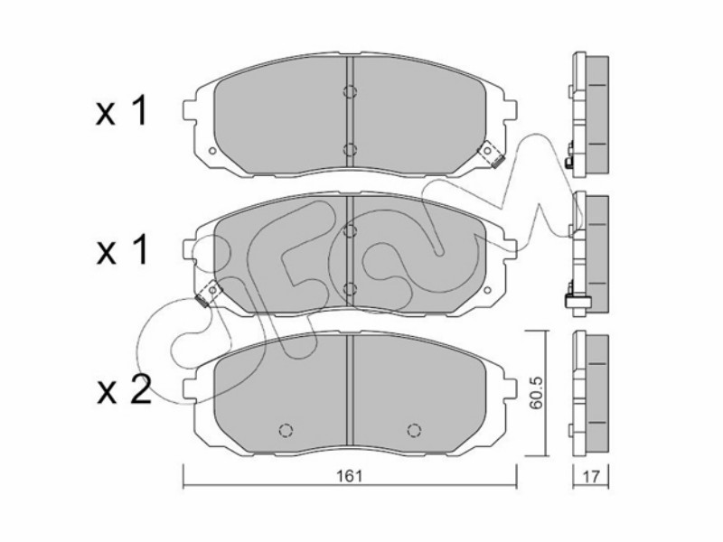 Cifam brake pads