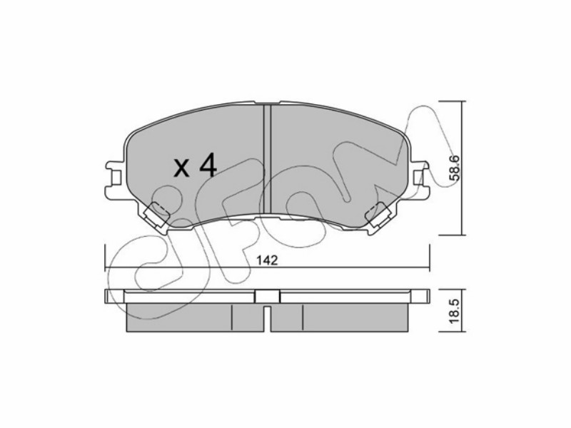 Brake pads