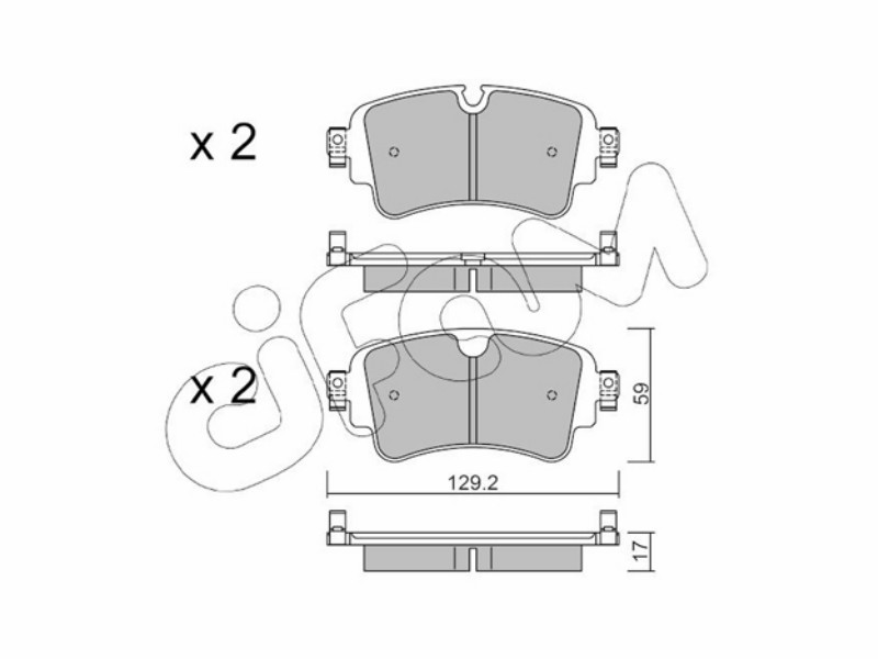 Cifam brake pads