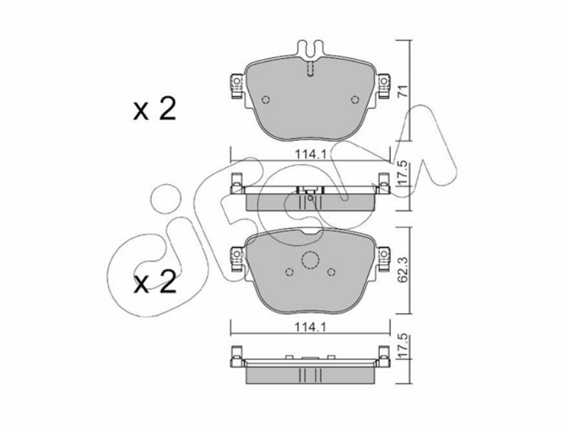 Cifam brake pads