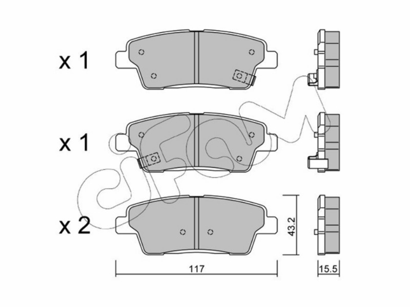 Brake pads