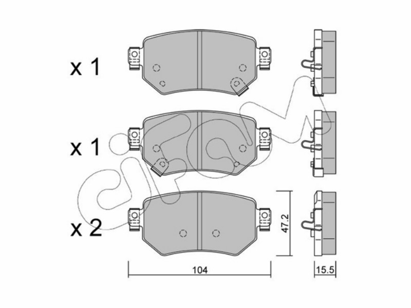 Cifam brake pads