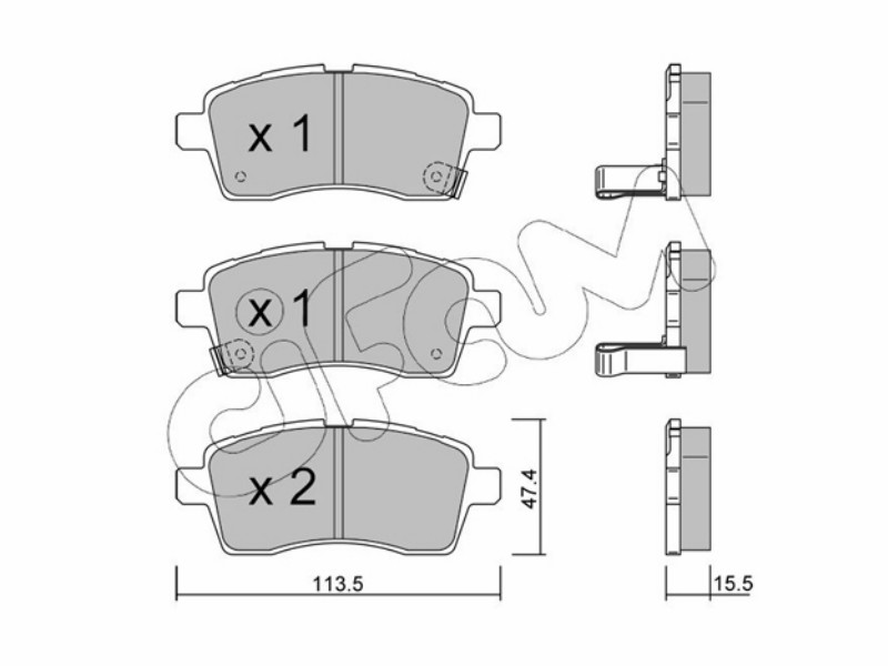 Brake pads