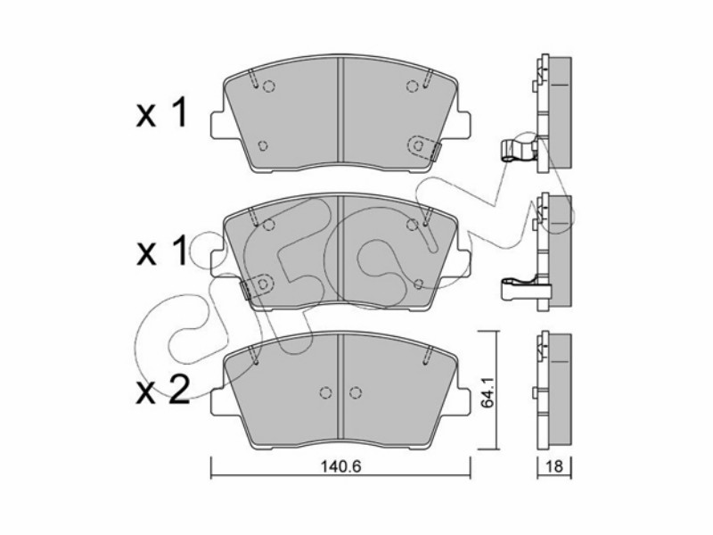 Cifam brake pads