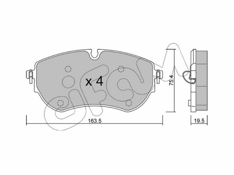Cifam brake pads