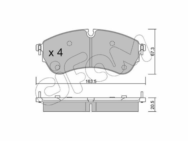 Cifam brake pads