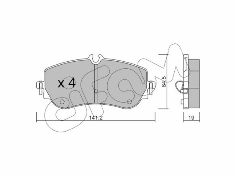 Cifam brake pads
