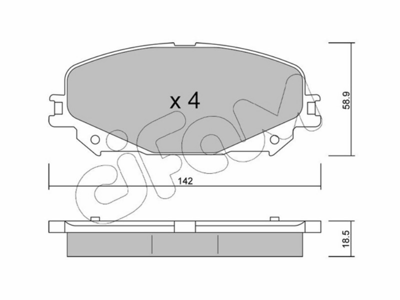Brake pads