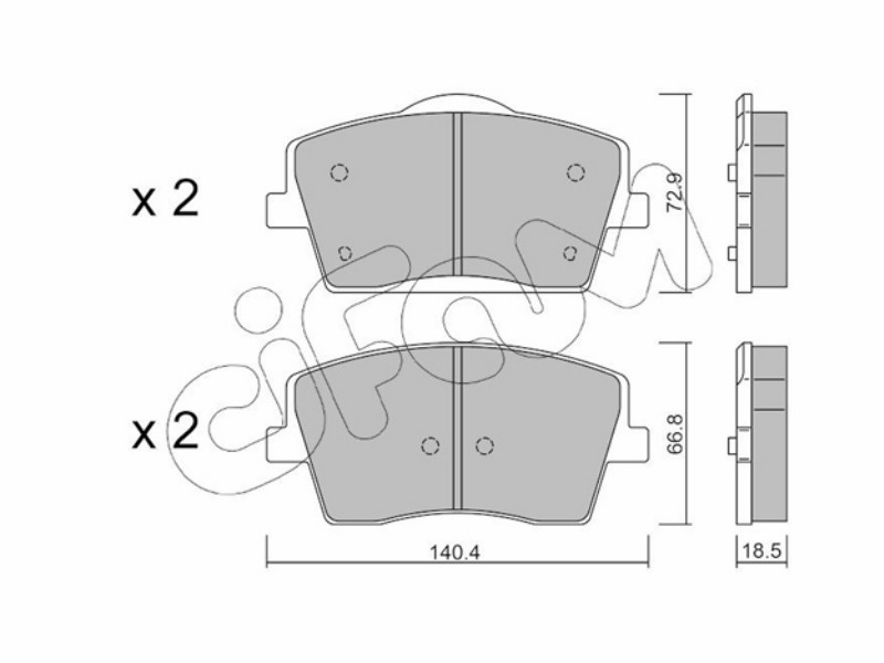Brake pads