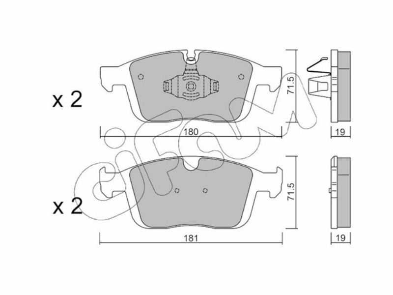Cifam brake pads