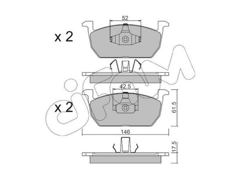 Brake pads