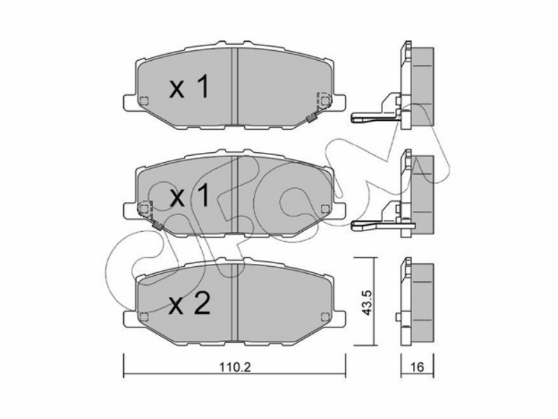 Cifam brake pads