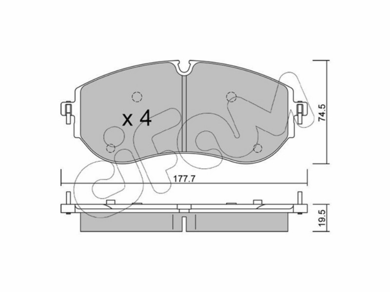Cifam brake pads