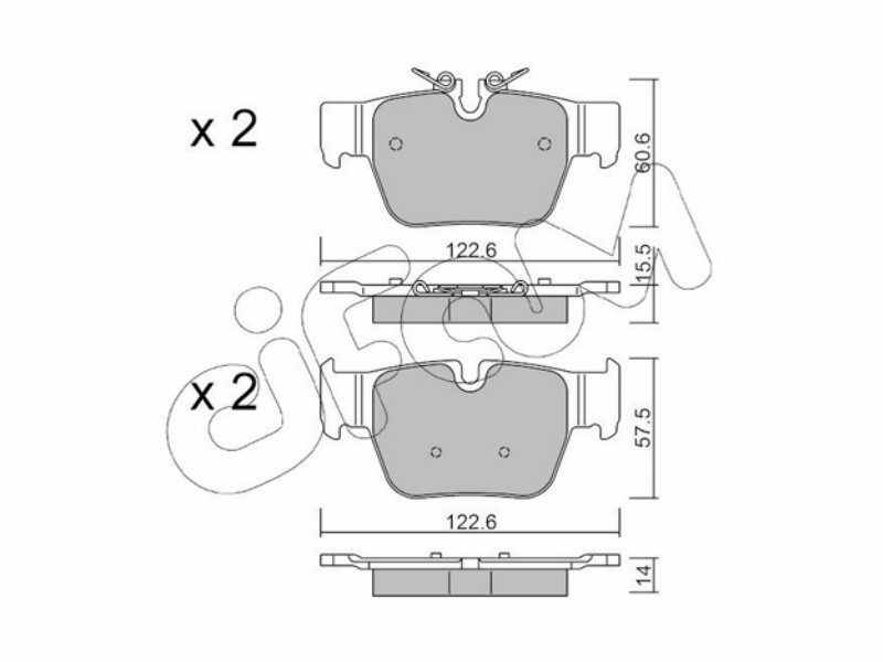 Cifam brake pads