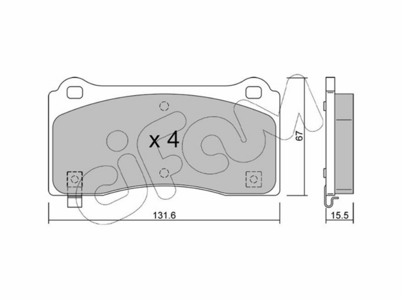 Brake pads