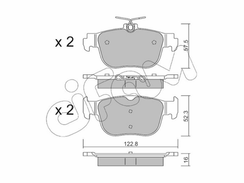 Cifam brake pads