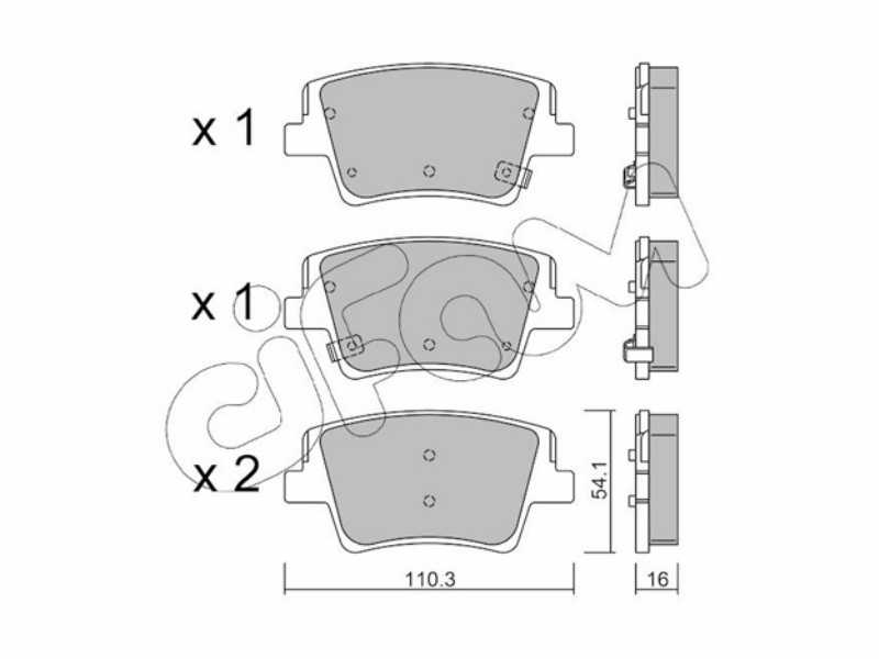 Cifam brake pads