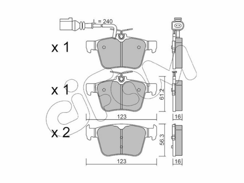 Brake pads
