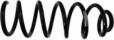 Coil spring car