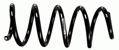 Coil spring car