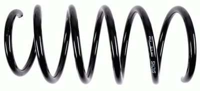 Coil spring car