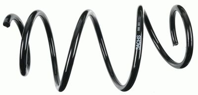 Coil spring car