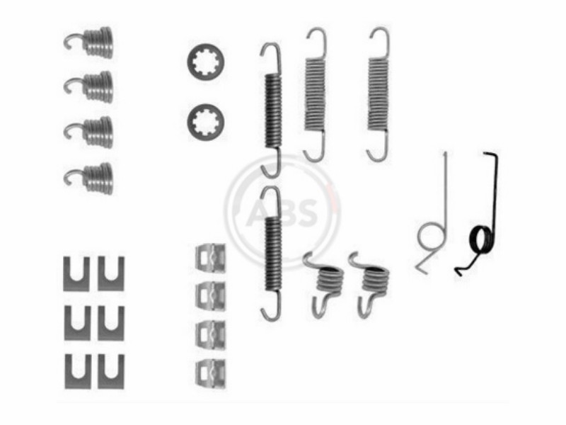 Kit accessori,Pastiglia freno Cortina/Taunus (66-82)