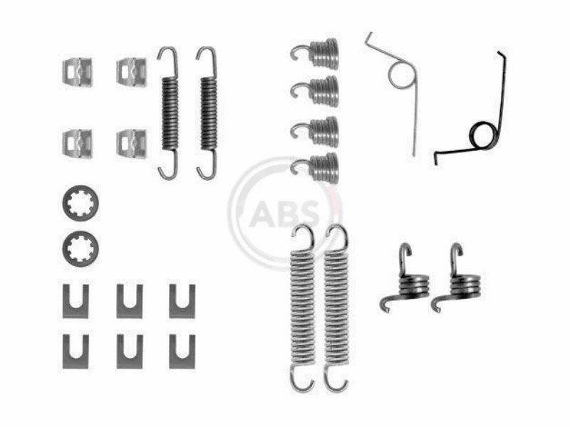 Kit accessori,Pastiglia freno 12/1210/1300/131/131 Mirafiori/1310/132/132P/1410/1609/1610/17/18/20/204/25/30/304/305//Argenta/Campagnola/Chrysler///Horizon/Marengo/Matra/Nova/Simca (65-99)