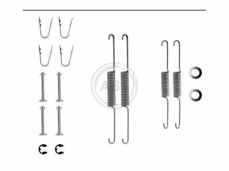 Kit accessori,Pastiglia freno 1300/323 (71-85)