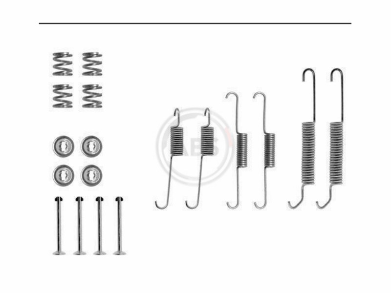 Kit accessori,Pastiglia freno 12/14/15/18/CJ-series//LN/Visa (69-00)