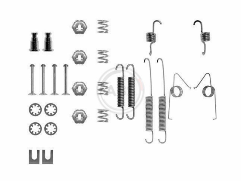 Kit accessori,Pastiglia freno Kallista/Sierra (82-92)