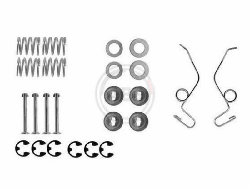 Kit accessori,Pastiglia freno 200/400/Convoy/Freight Rover/Grinta/Transit (71-02)