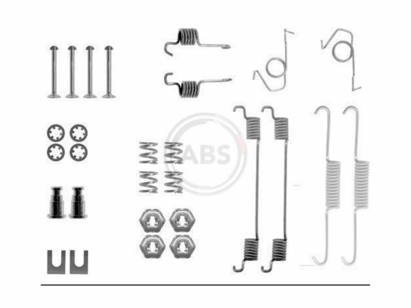 Kit accessori,Pastiglia freno Fiesta (83-89)