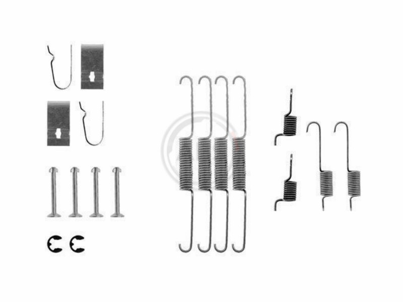 Kit accessori,Pastiglia freno 626/Rio (82-05)