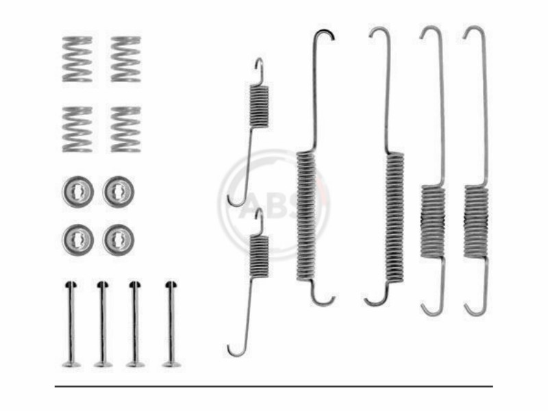 Kit accessori,Pastiglia freno C25/Consul/Cortina/Granada/J5/Joice/Sonata/Stellar/Taunus (72-03)