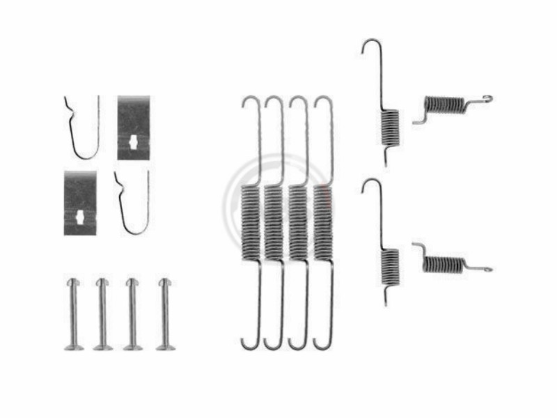 Kit accessori,Pastiglia freno 323 (85-93)