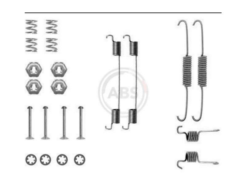 Kit accessori,Pastiglia freno Courier/Fiesta (89-97)