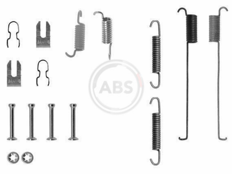 Kit accessori,Pastiglia freno 121/Brava/Bravo/Fiesta/KA/Panda/Puma/Punto/Y (Ypsilon) (93-12)