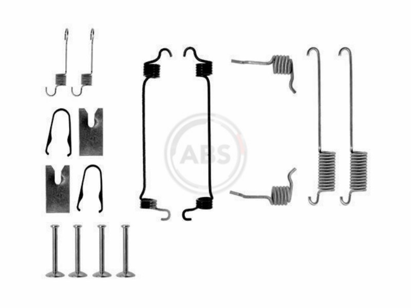 Kit accessori,Pastiglia freno 121/Courier/Escort/Escort-Nomade/Fiesta/KA/Puma (90-08)