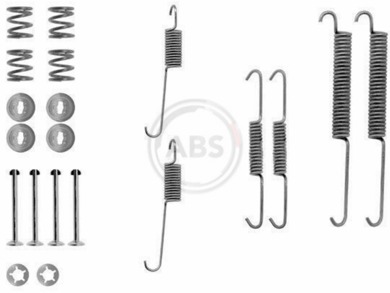 Kit accessori,Pastiglia freno 106/206/306/Saxo/Xsara/ZX (91-12)