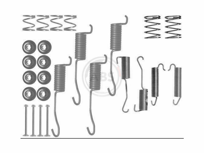 Kit accessori,Pastiglia freno 400/AR Series/Convoy/Daily/Grinta (78-06)