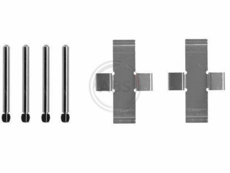 Kit accessori,Pastiglia freno 1750/2000/Montreal/Rio/Spider (68-93)